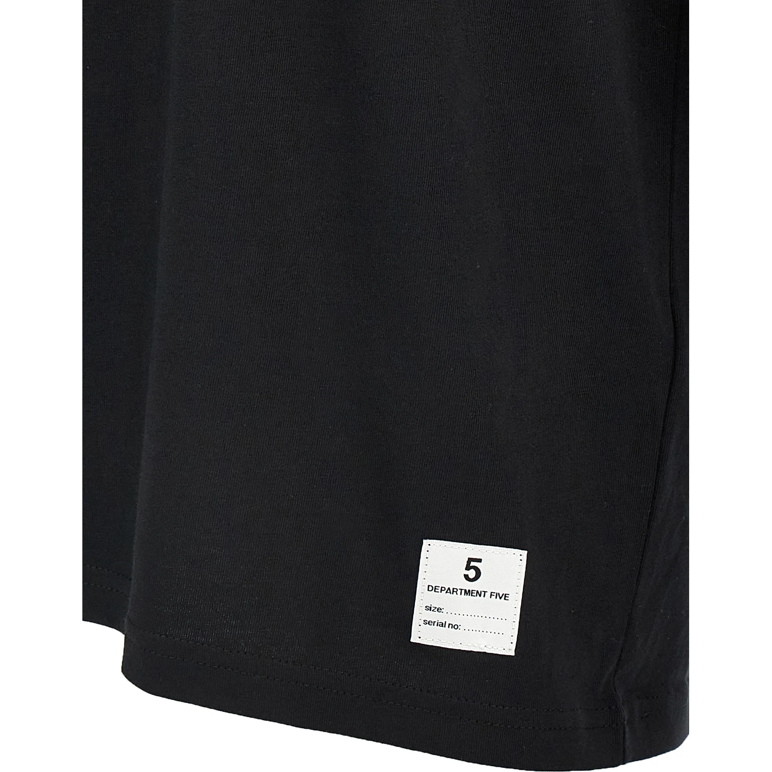 Black Cotton T-Shirt