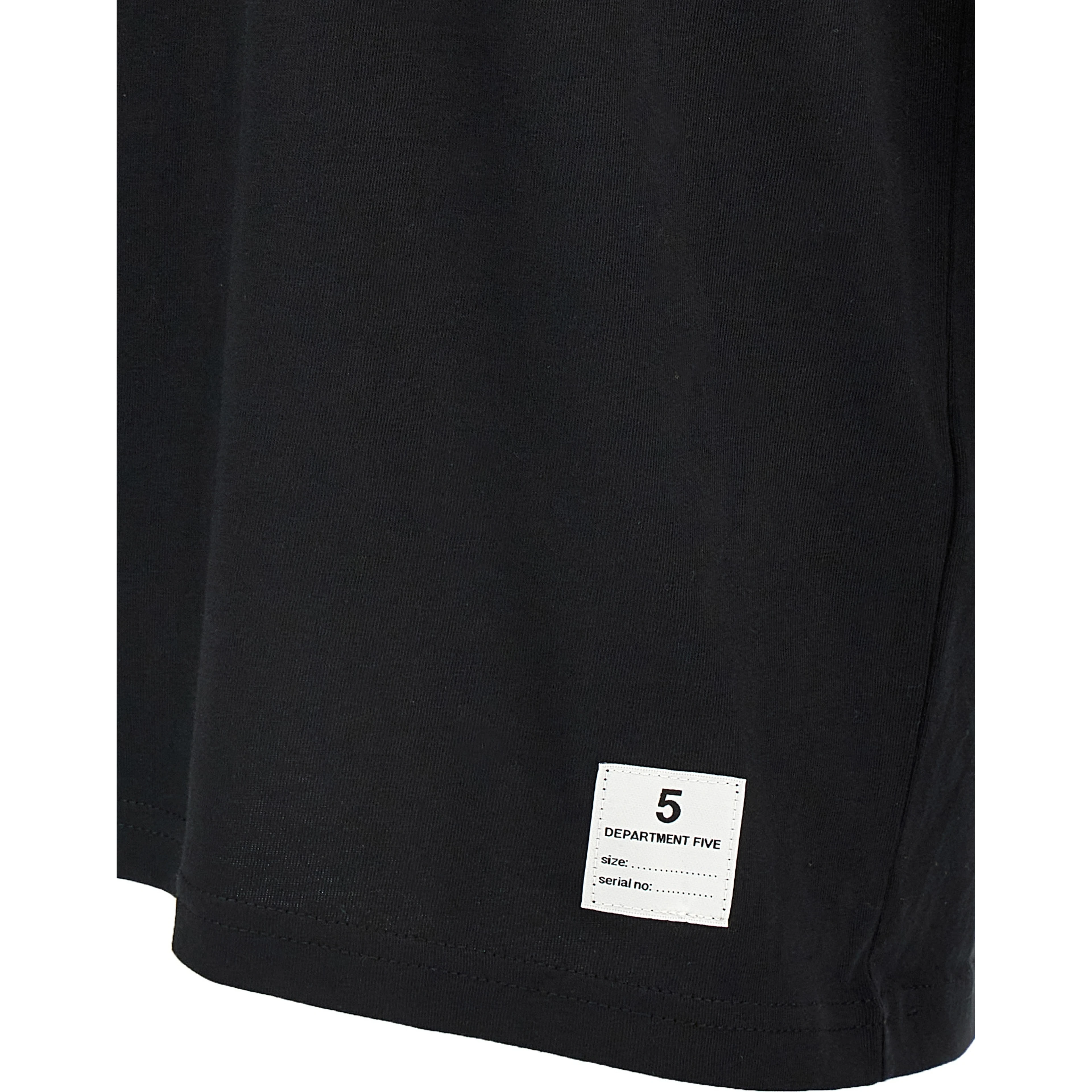 Black Cotton T-Shirt