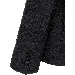 Black Viscose Blazer