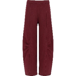 Bordeaux Cotton Joggers (Workout Pants)