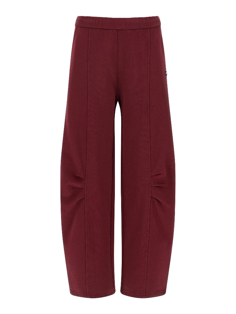 Bordeaux Cotton Joggers (Workout Pants)