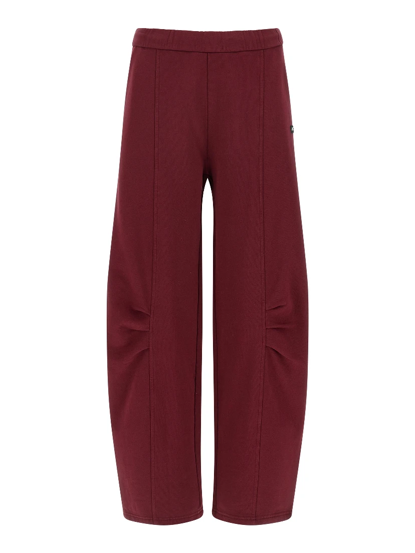 Bordeaux Cotton Joggers (Workout Pants)