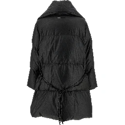 Black Viscose Coat
