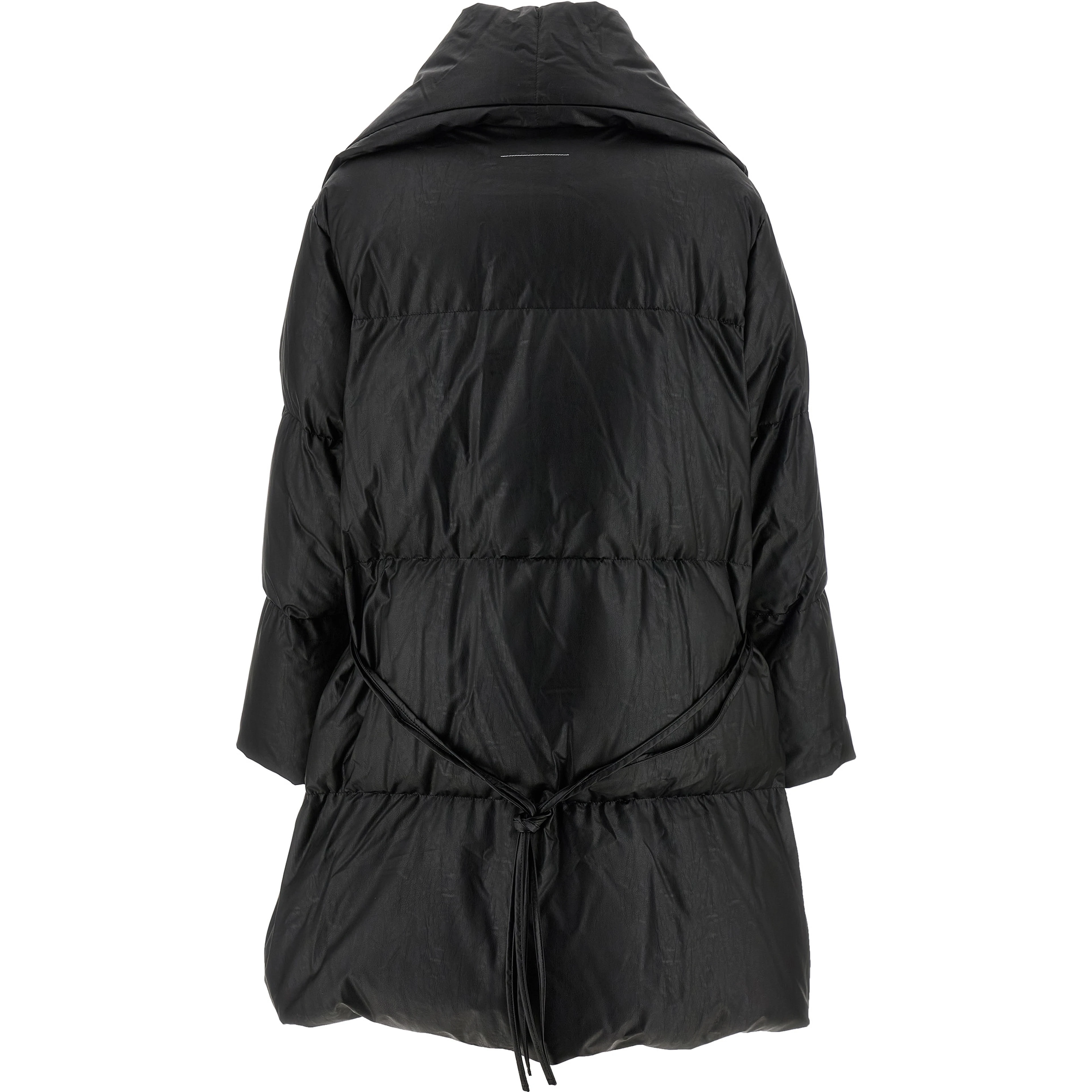 Black Viscose Coat