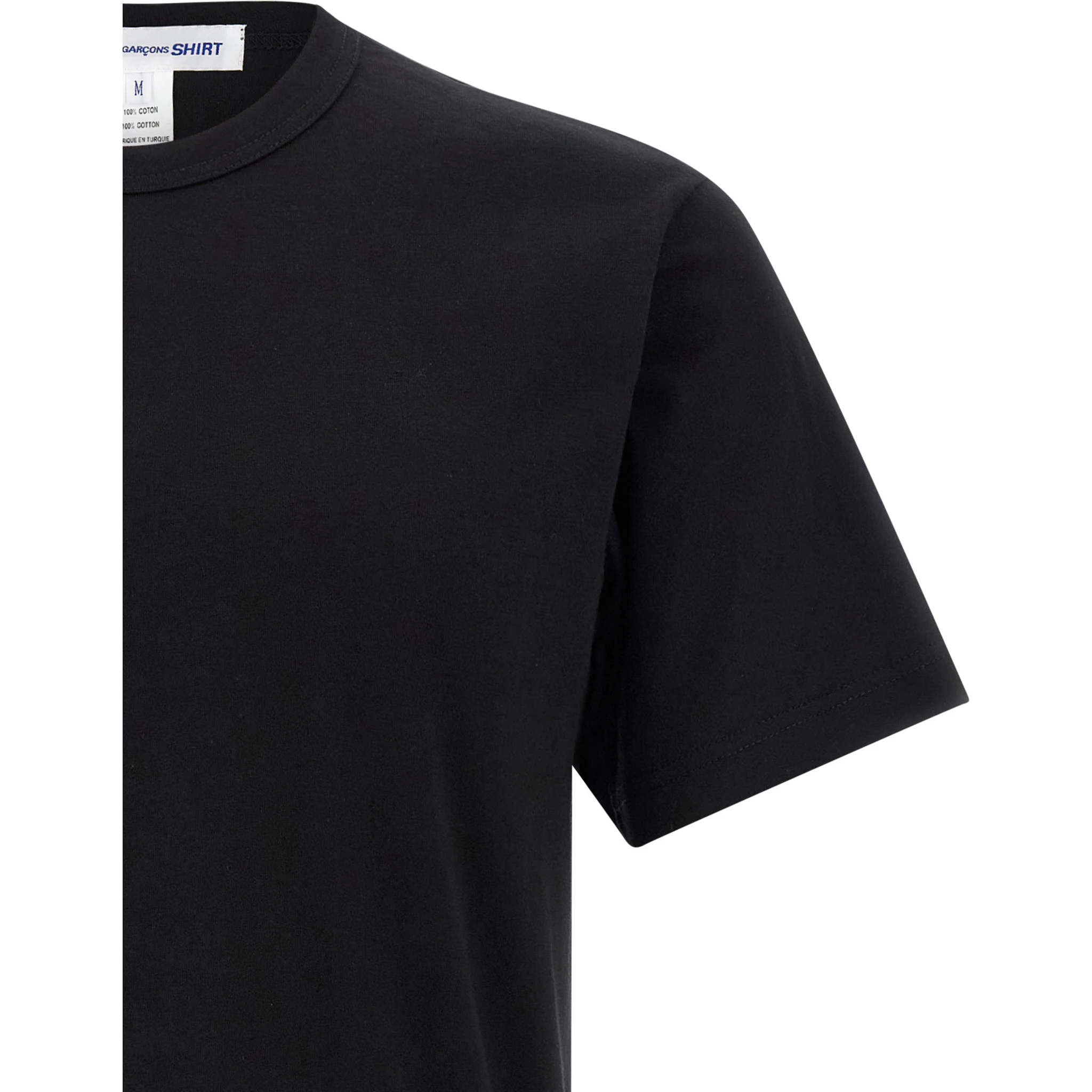 Black Cotton T-Shirt