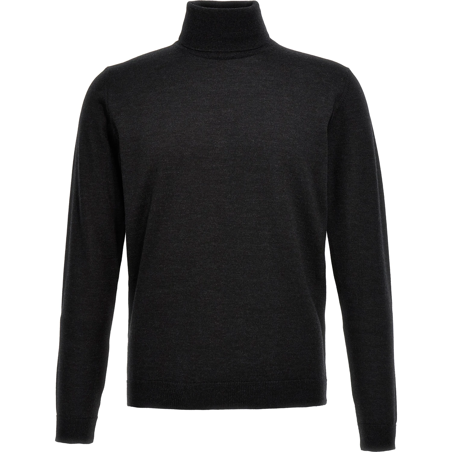 Gray Merino Wool Cardigan