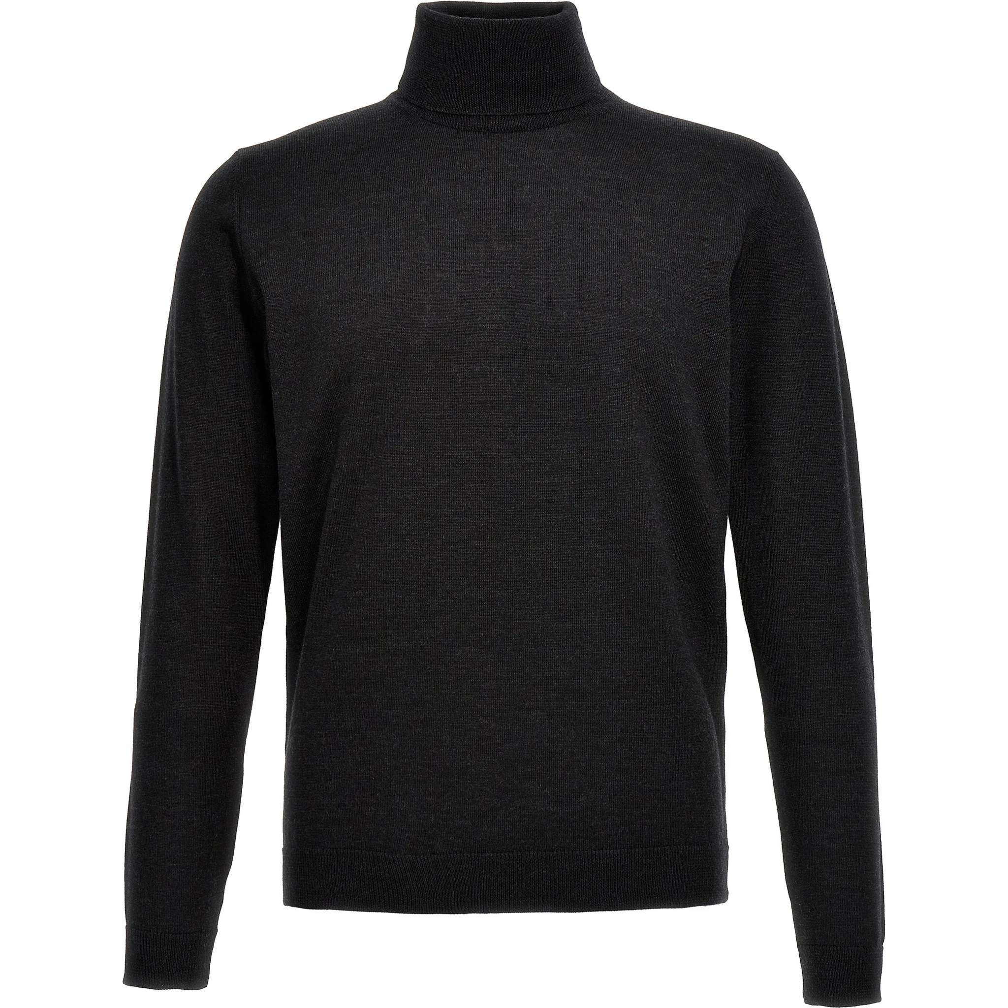 Gray Merino Wool Cardigan