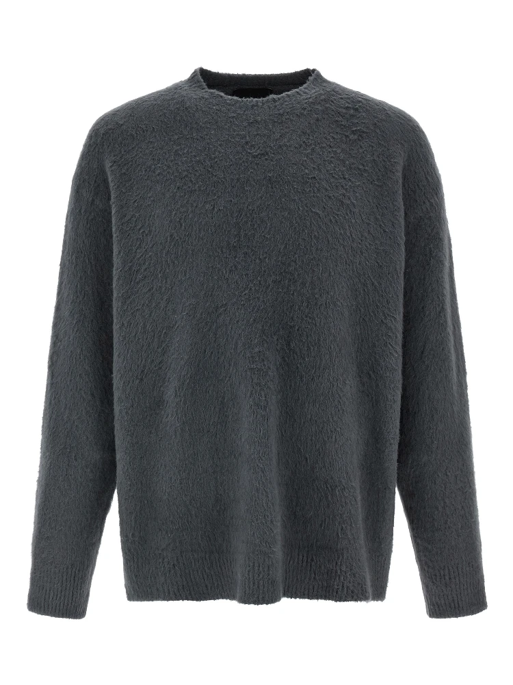Gray Cotton Cardigan