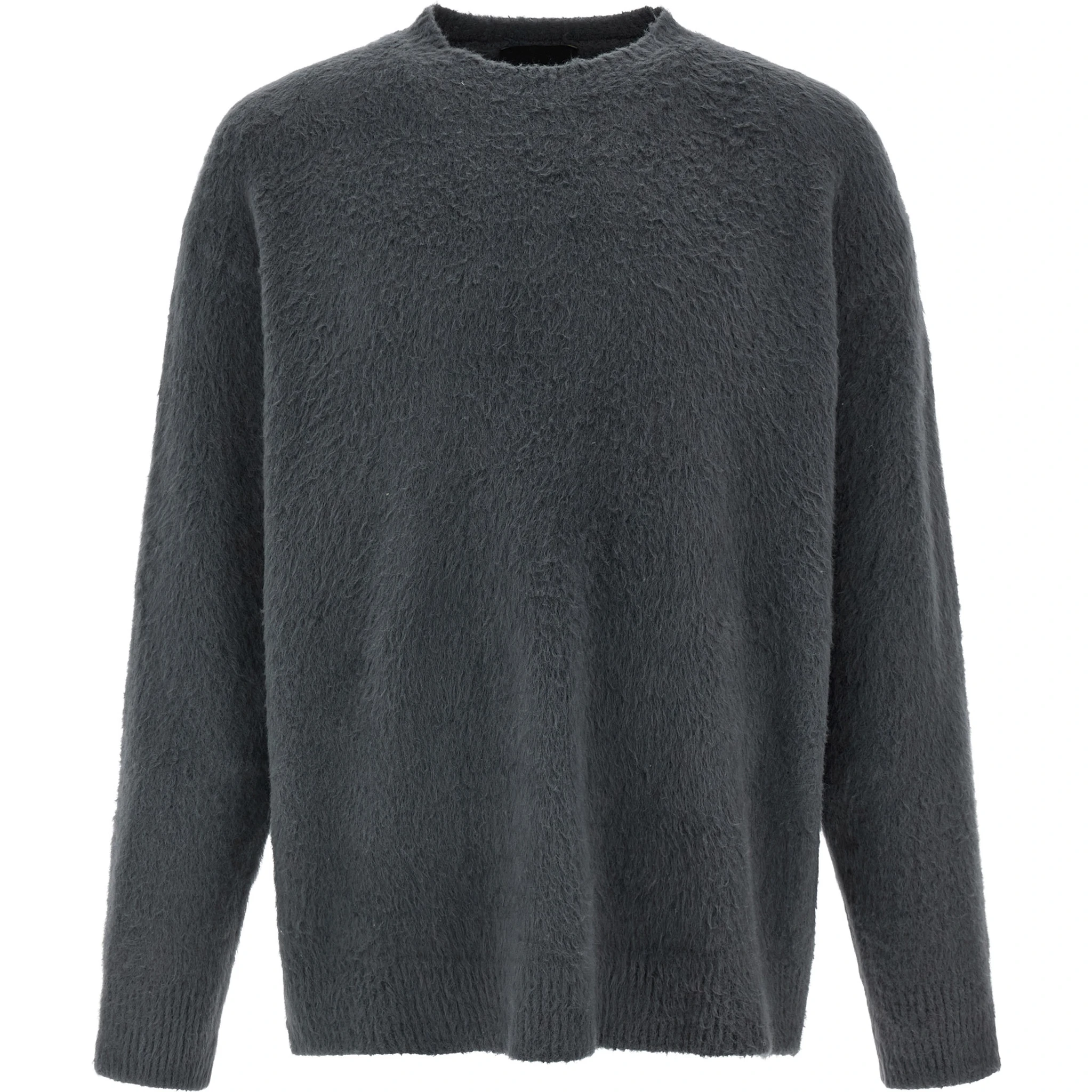 Gray Cotton Cardigan