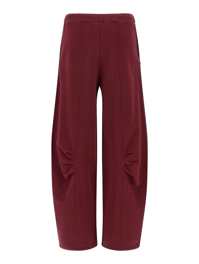 Bordeaux Cotton Joggers (Workout Pants)