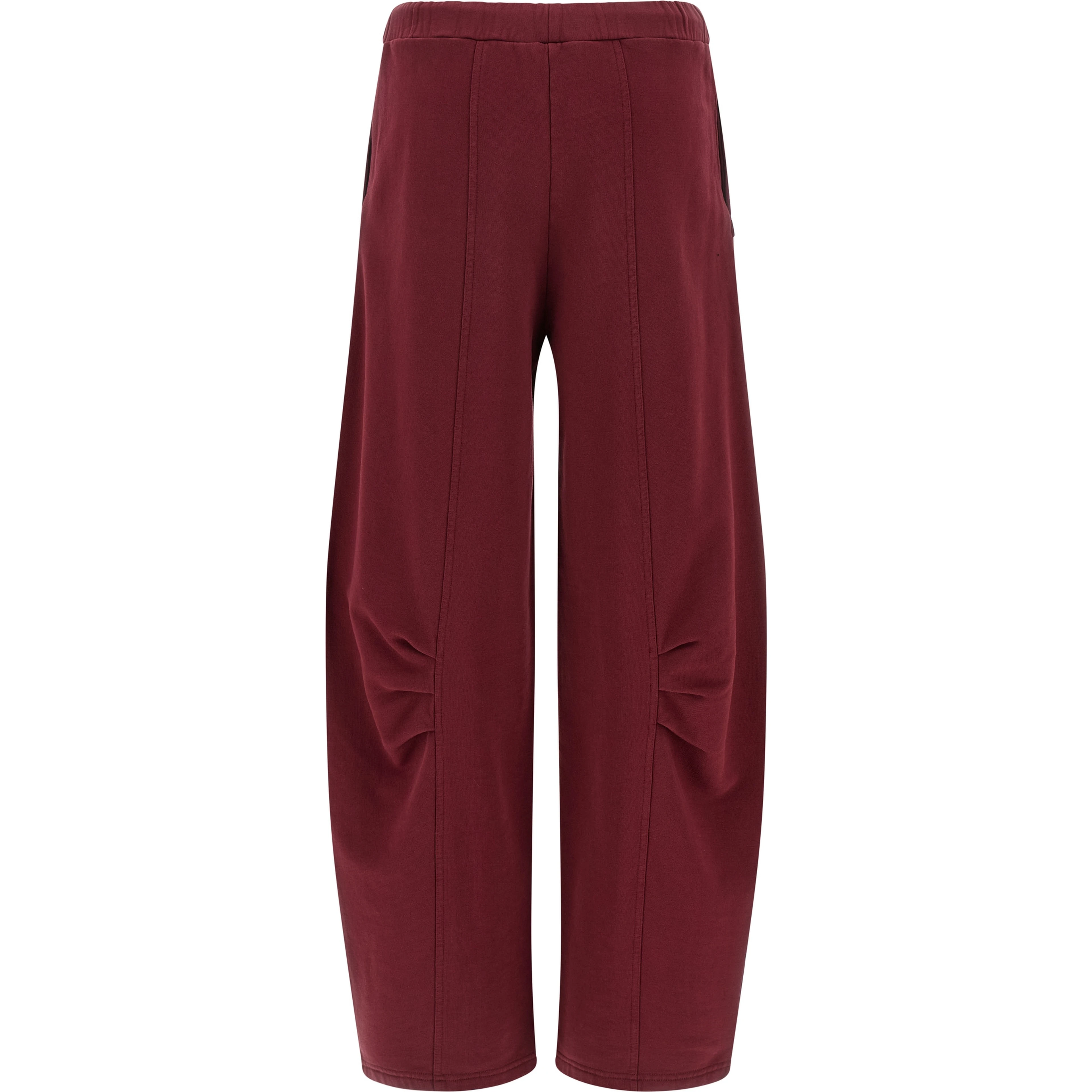 Bordeaux Cotton Joggers (Workout Pants)