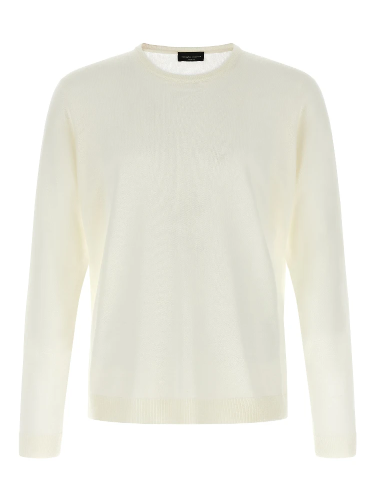 Beige Merino Wool Cardigan