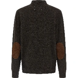 Brown Wool Polo Shirt