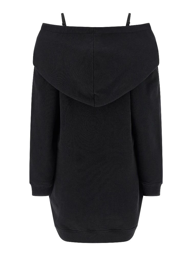 Black Cotton Short Dress alternative