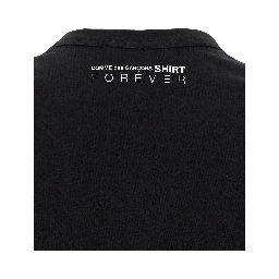 Black Cotton T-Shirt