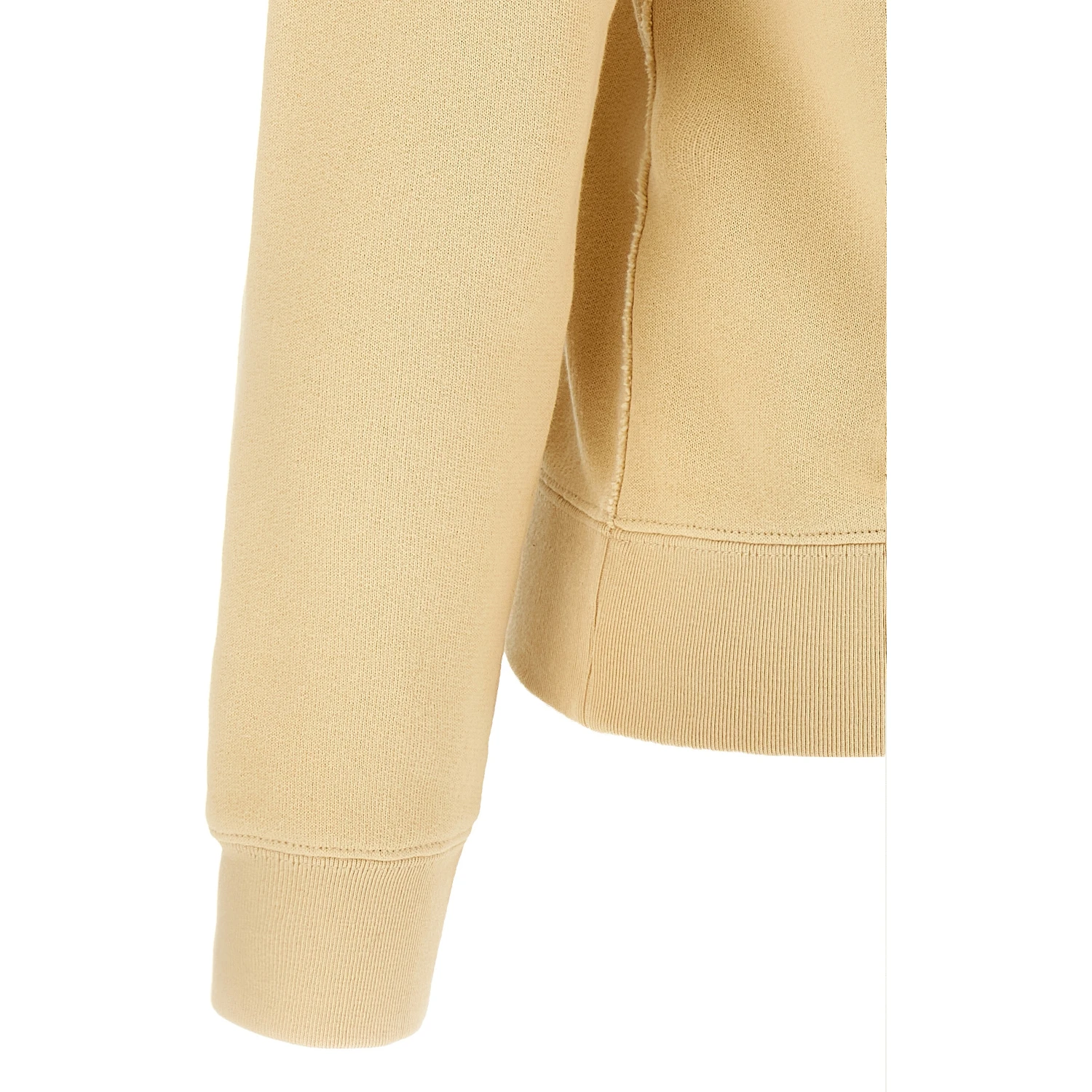 Beige Cotton Sweatshirt