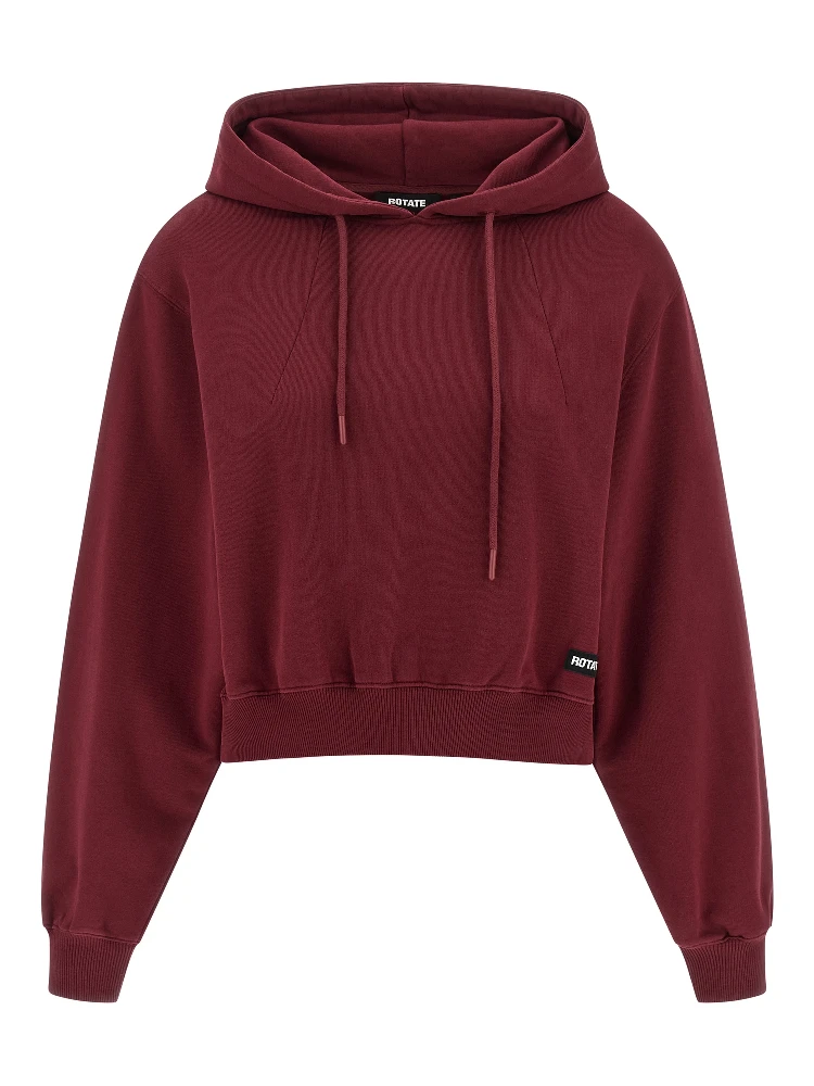 Bordeaux Cotton Hoodie
