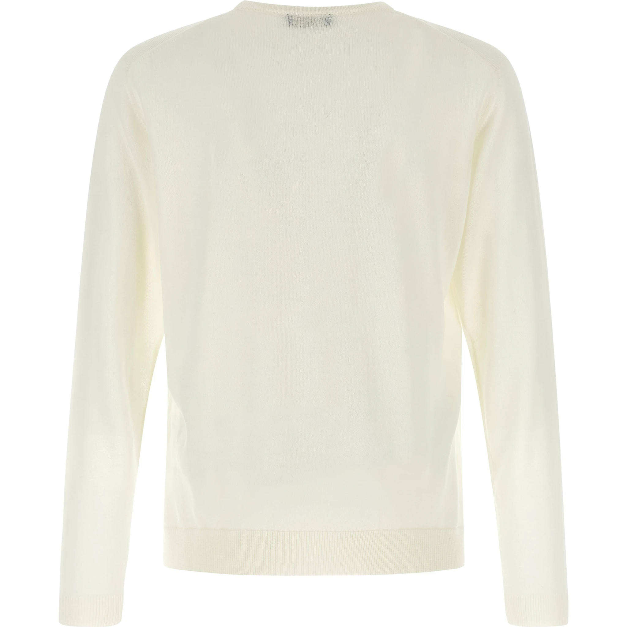 Beige Merino Wool Cardigan