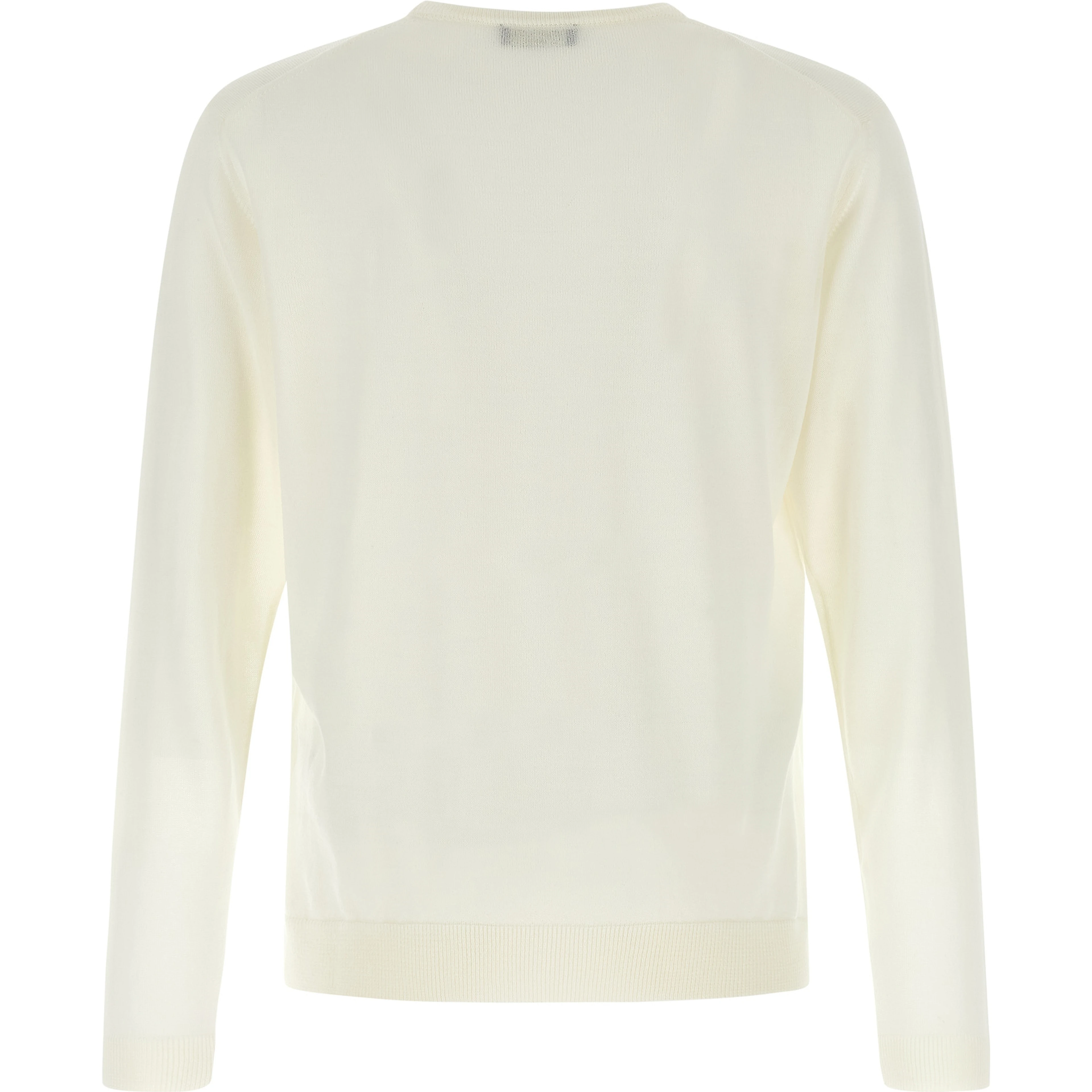 Beige Merino Wool Cardigan