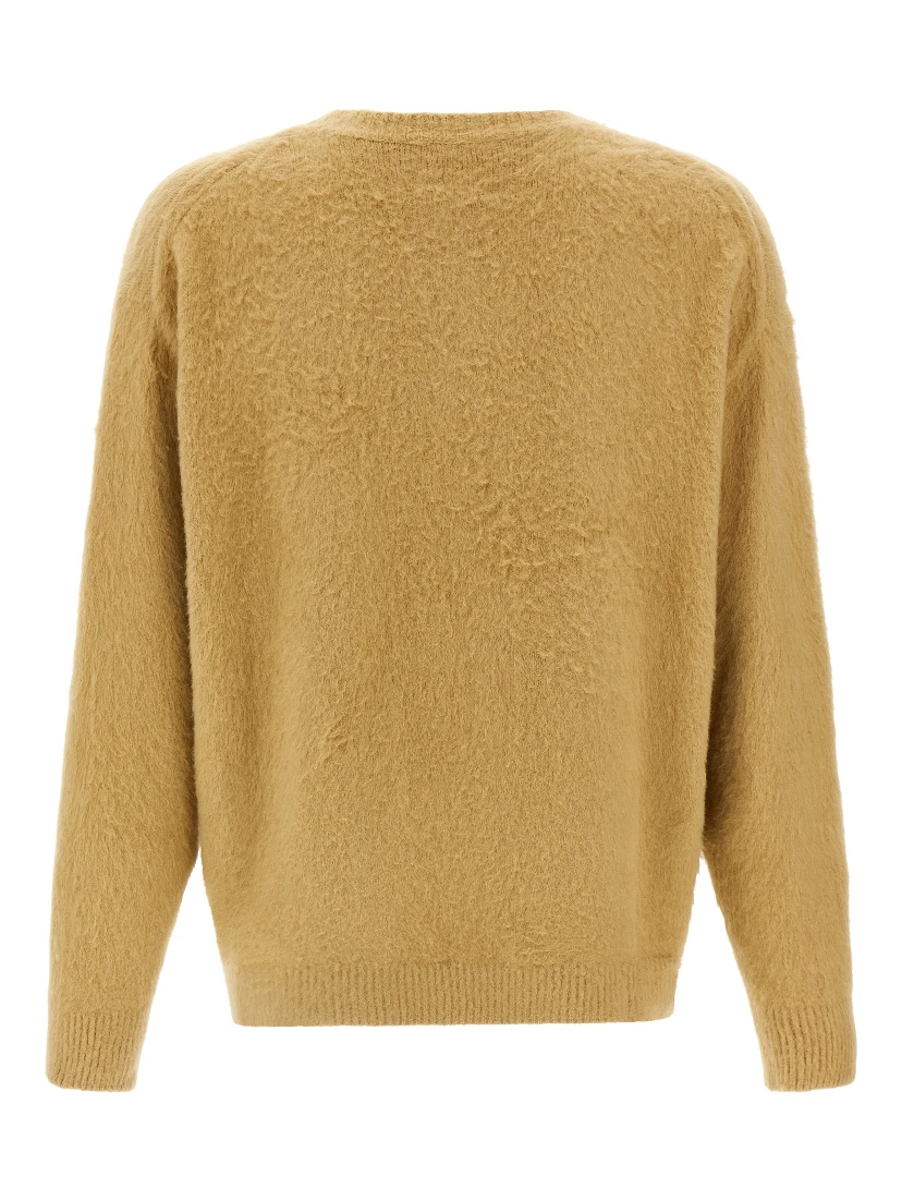 Beige Cotton Cardigan