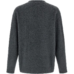 Gray Cotton Cardigan