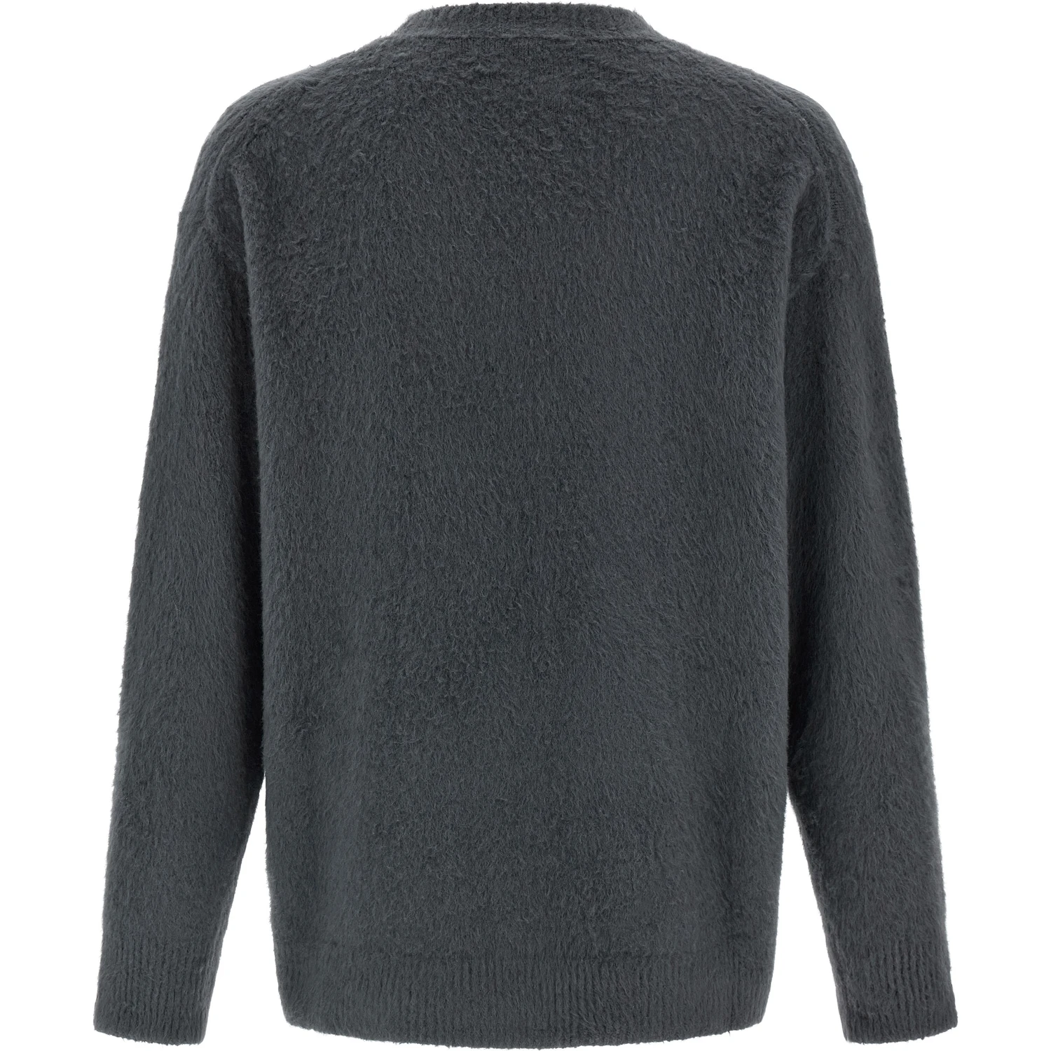 Gray Cotton Cardigan