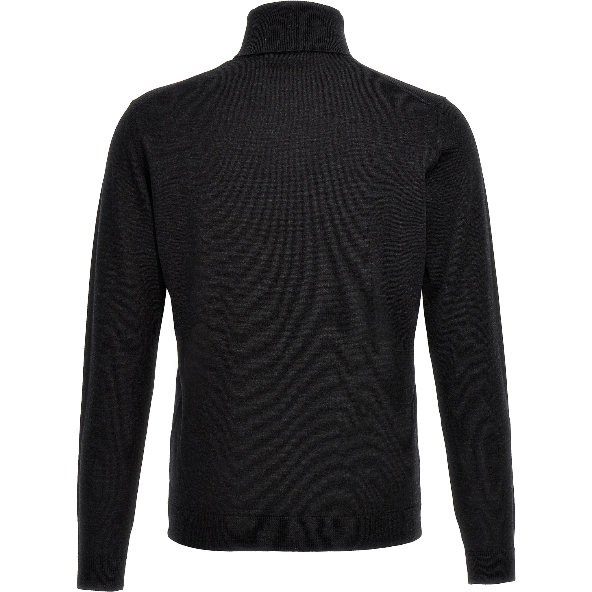 Gray Merino Wool Cardigan