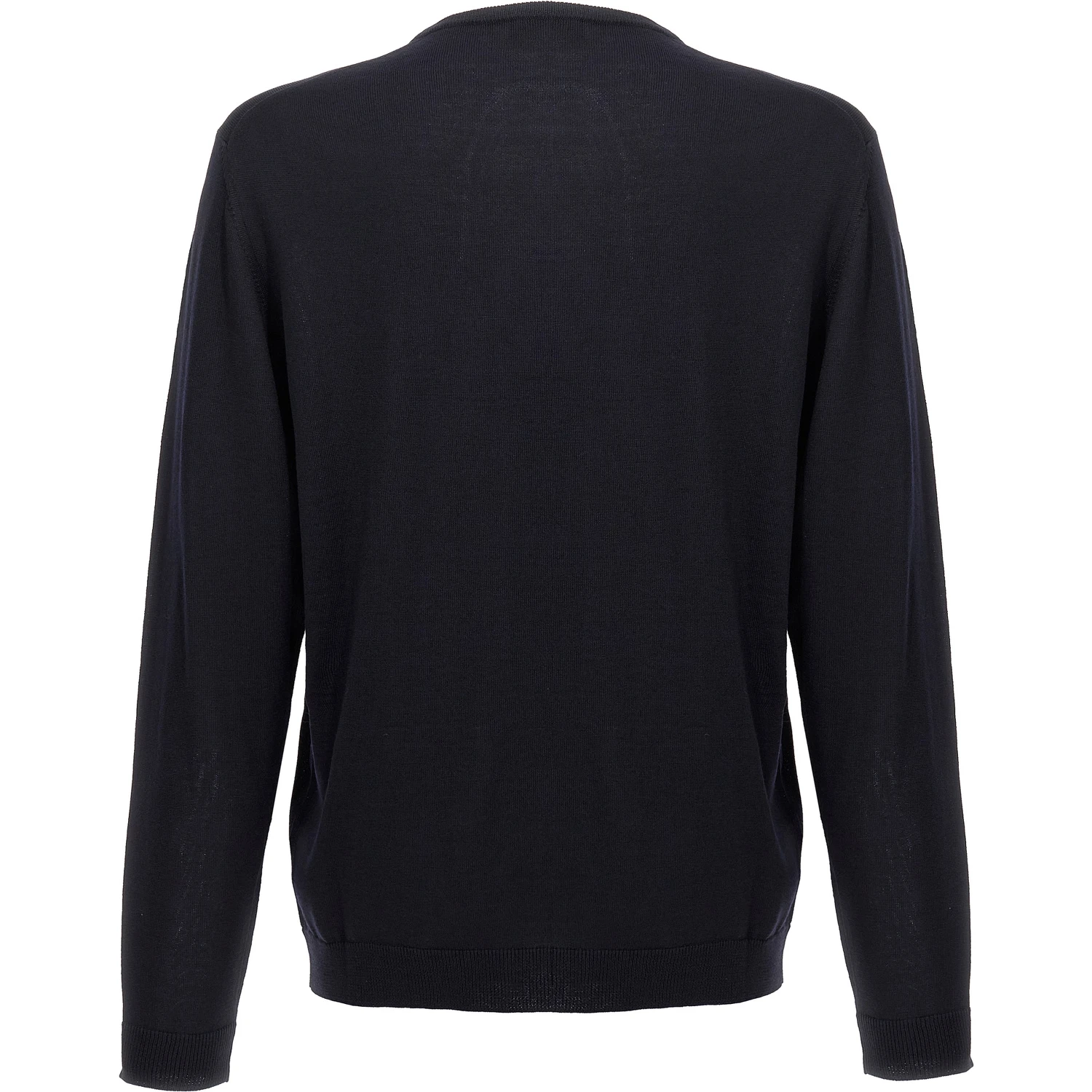 Blue Merino Wool Cardigan