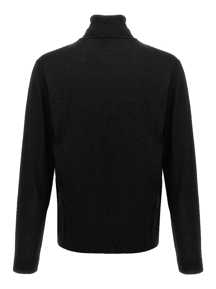 Black Merino Wool Cardigan alternative