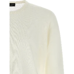 Beige Merino Wool Cardigan