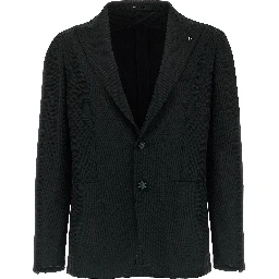 Black Virgin Wool Blazer