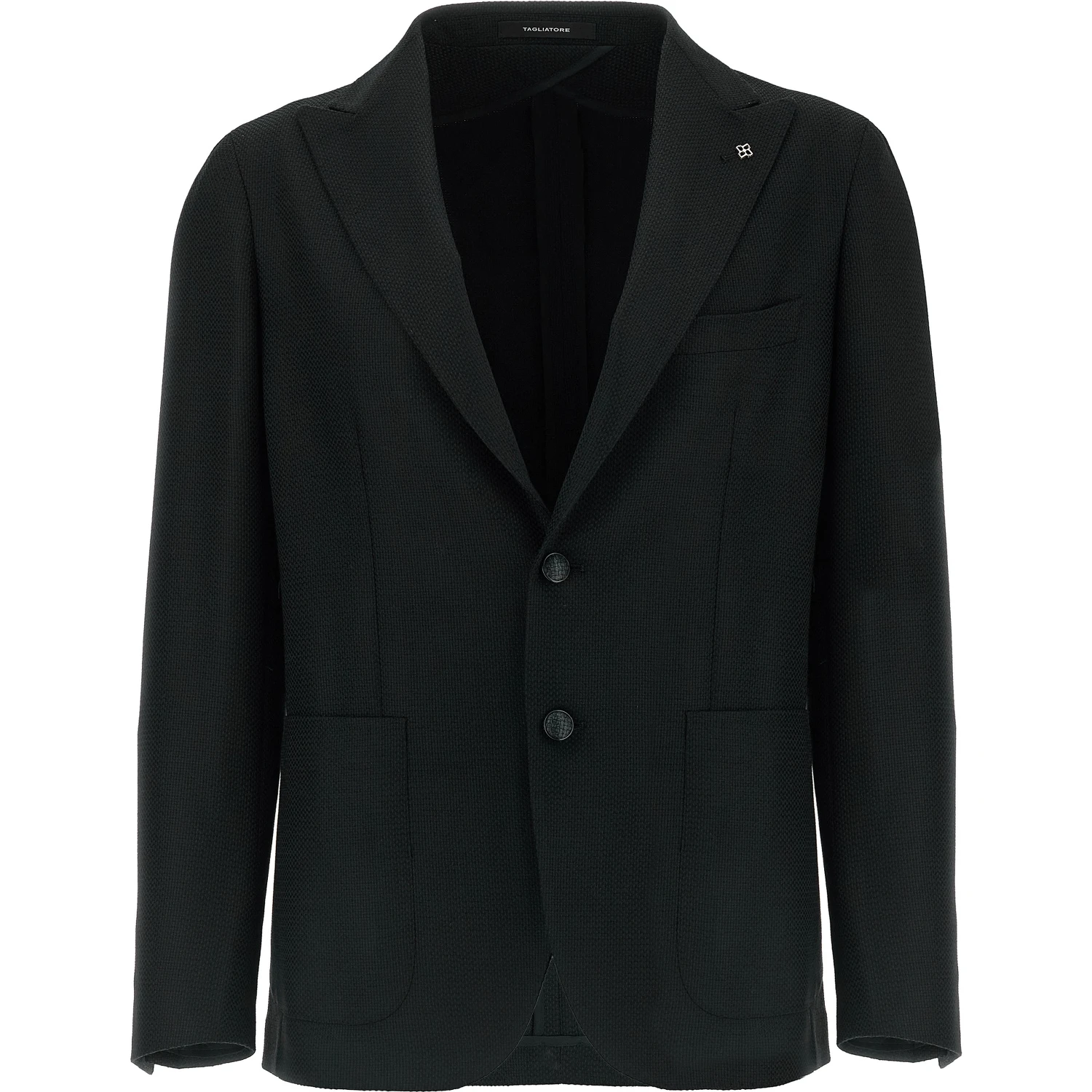 Black Virgin Wool Blazer