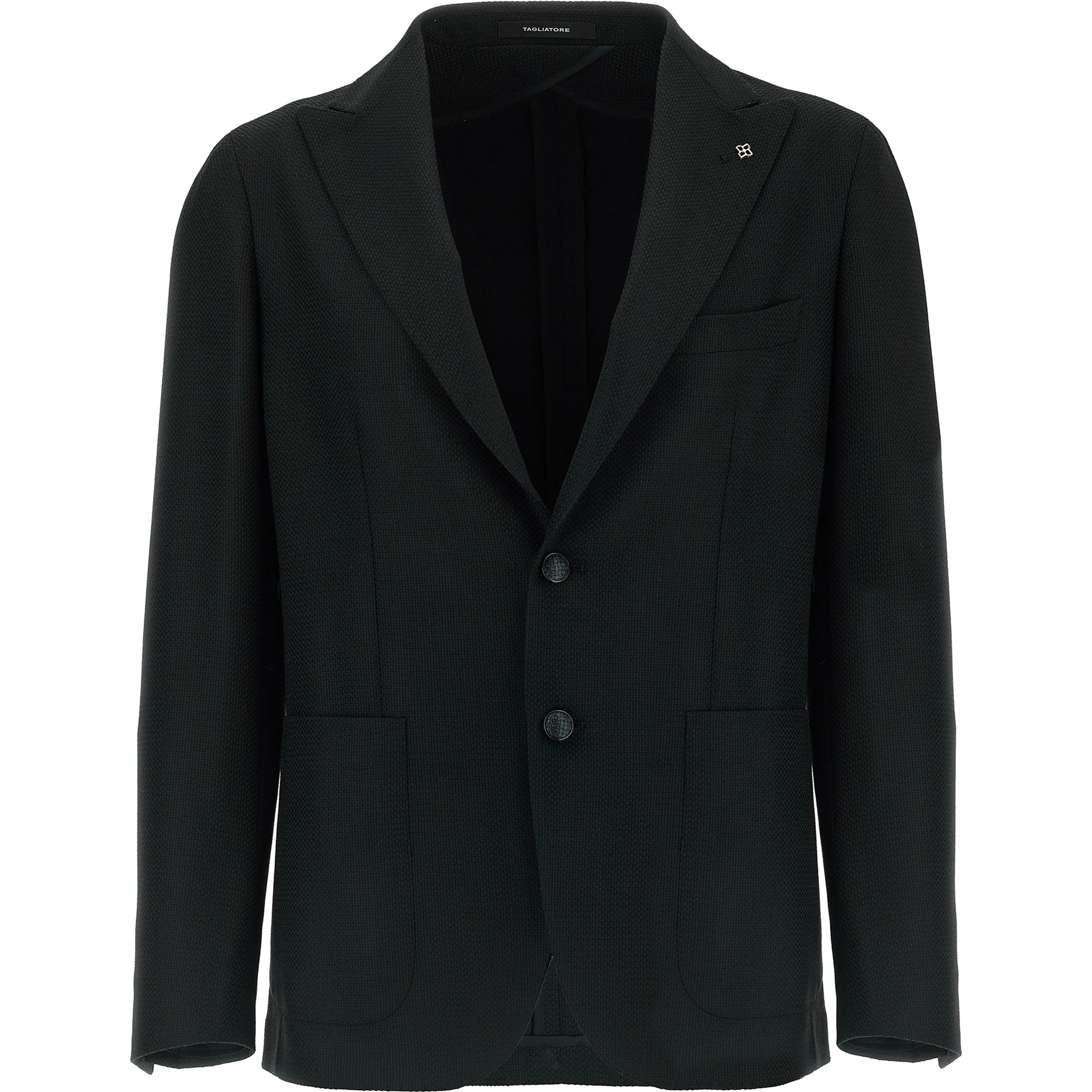 Black Virgin Wool Blazer