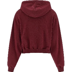 Bordeaux Cotton Hoodie