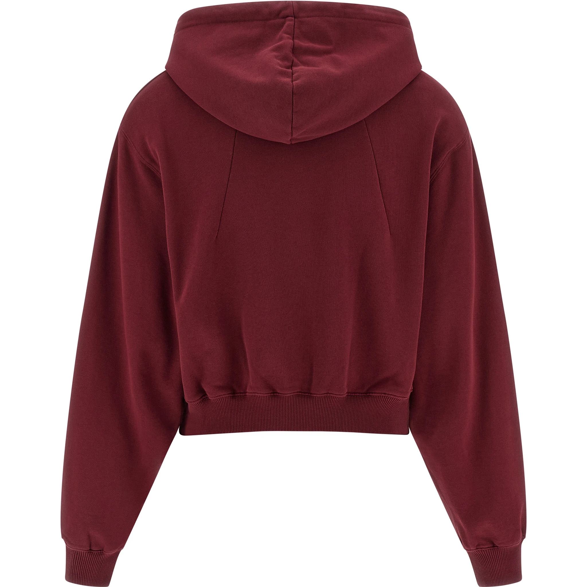 Bordeaux Cotton Hoodie