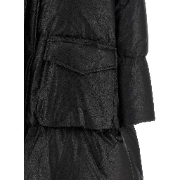 Black Viscose Coat
