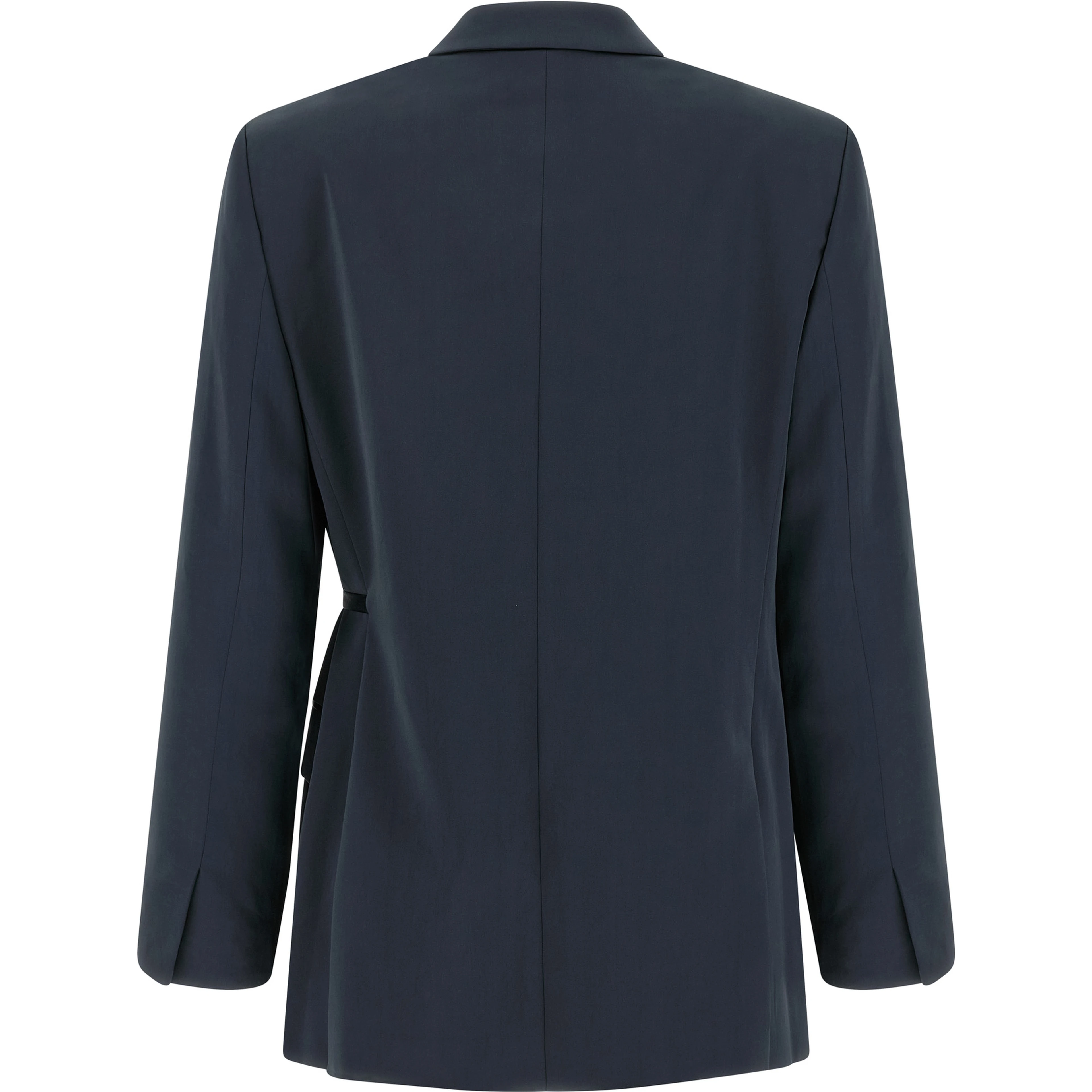 Blue Polyester Blazer
