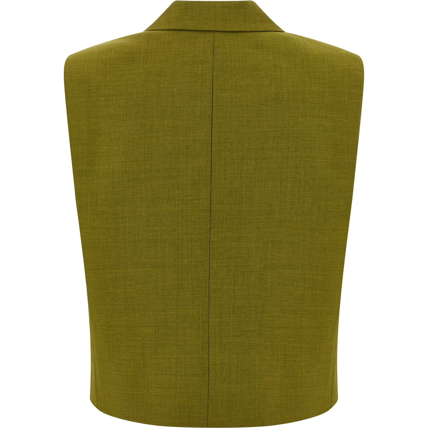 Bicolor Polyester Sleeveless Jacket