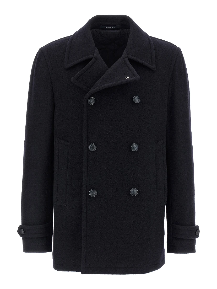 Blue Wool Coat