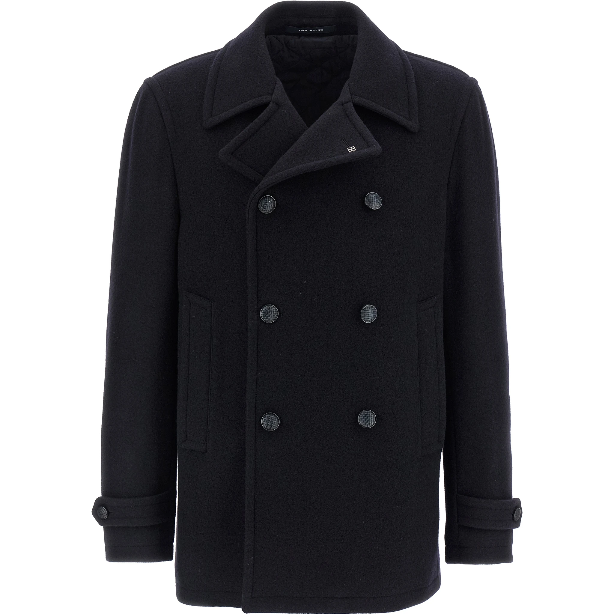 Blue Wool Coat
