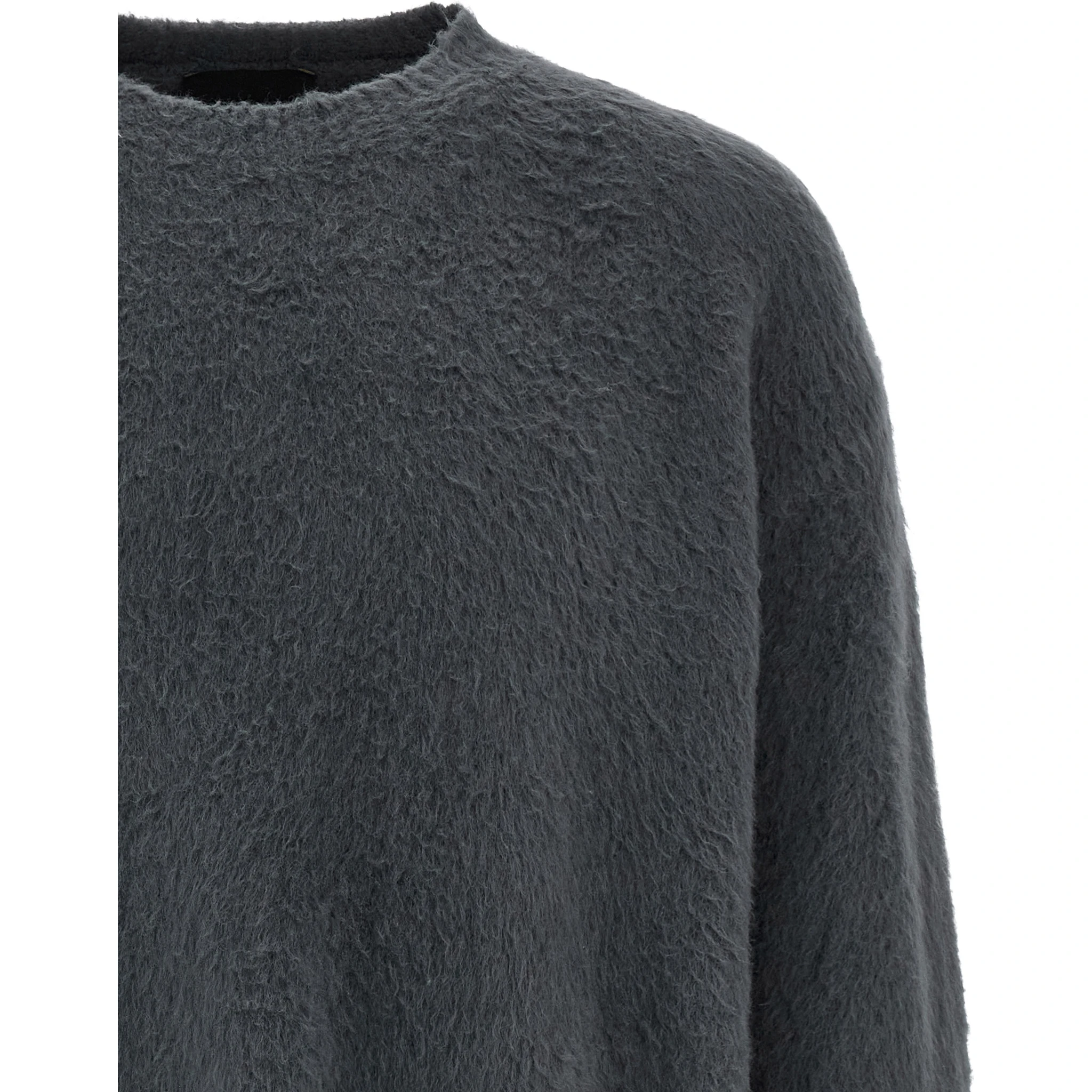 Gray Cotton Cardigan