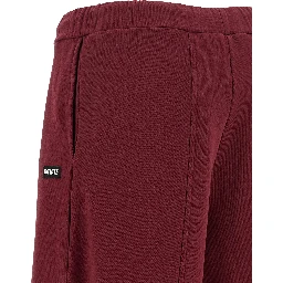 Bordeaux Cotton Joggers (Workout Pants)