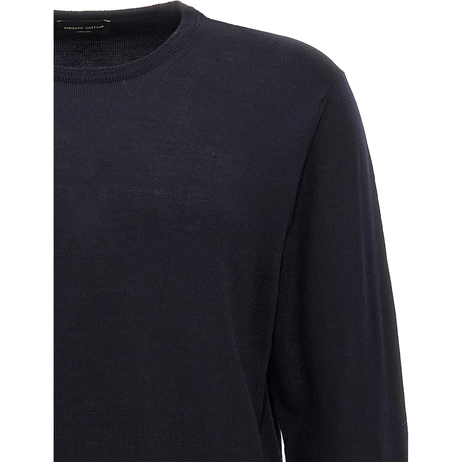 Blue Merino Wool Cardigan