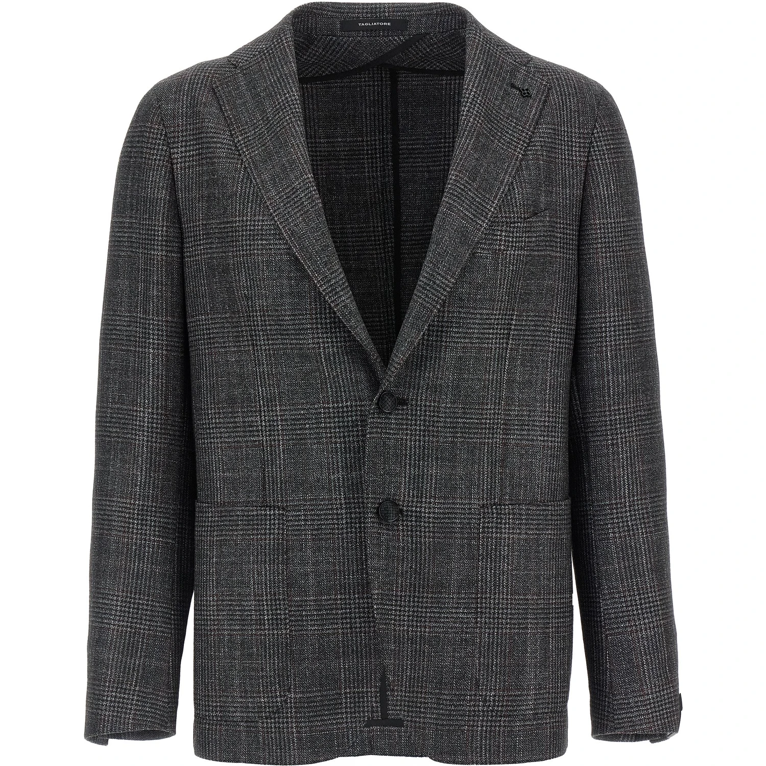 Gray Virgin Wool Blazer