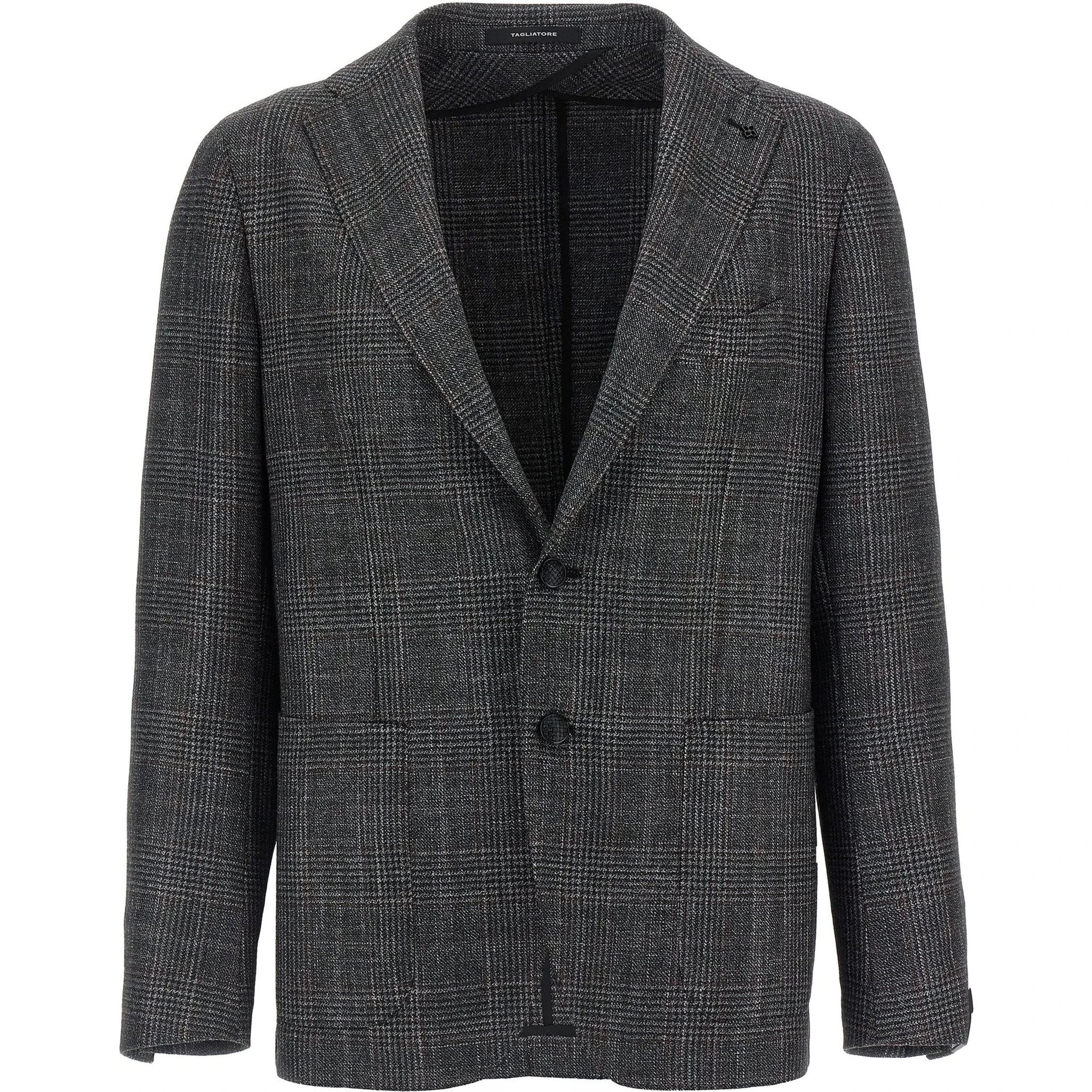 Gray Virgin Wool Blazer
