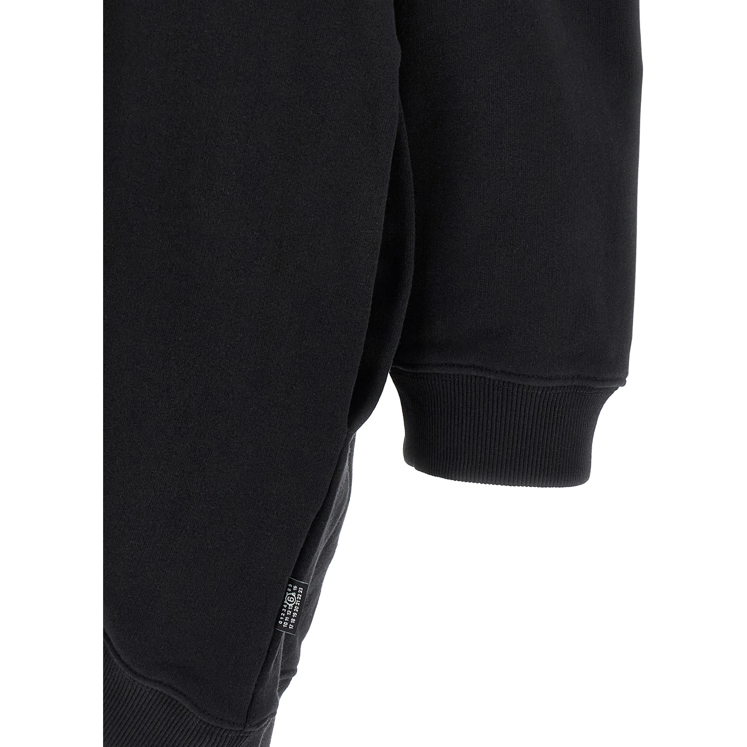 Black Cotton Short Dress