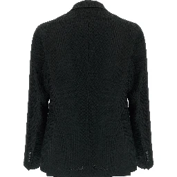 Black Virgin Wool Blazer