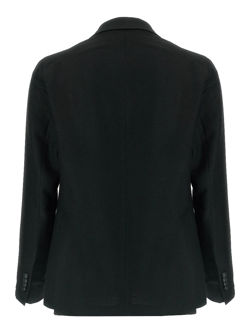 Black Virgin Wool Blazer