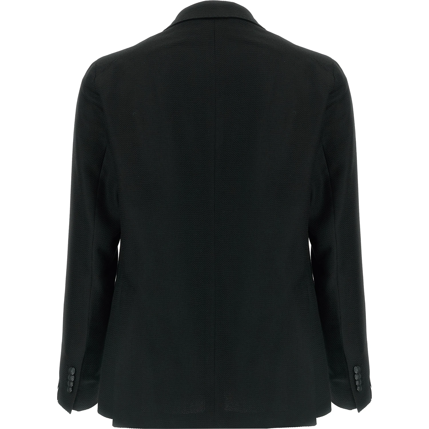 Black Virgin Wool Blazer