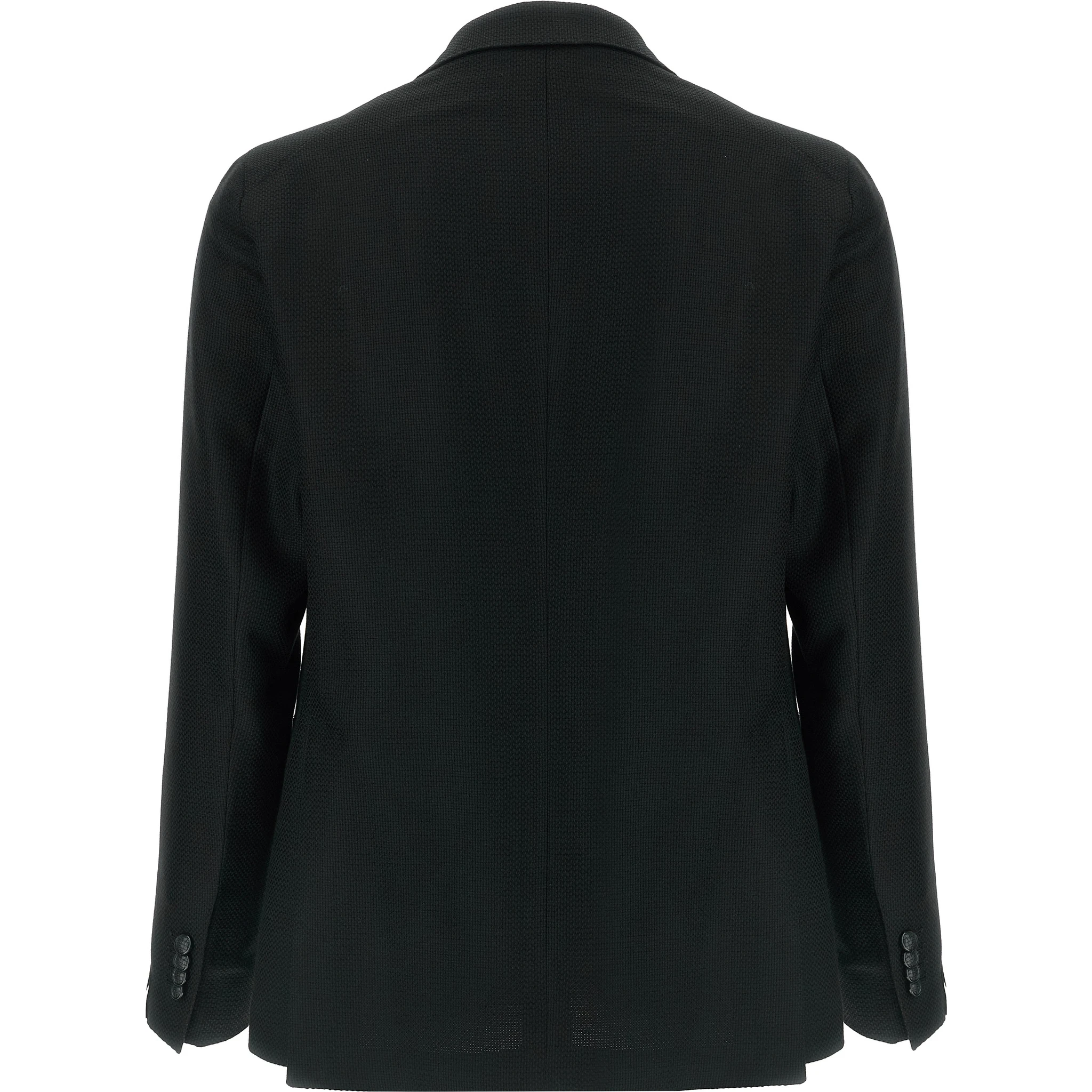 Black Virgin Wool Blazer